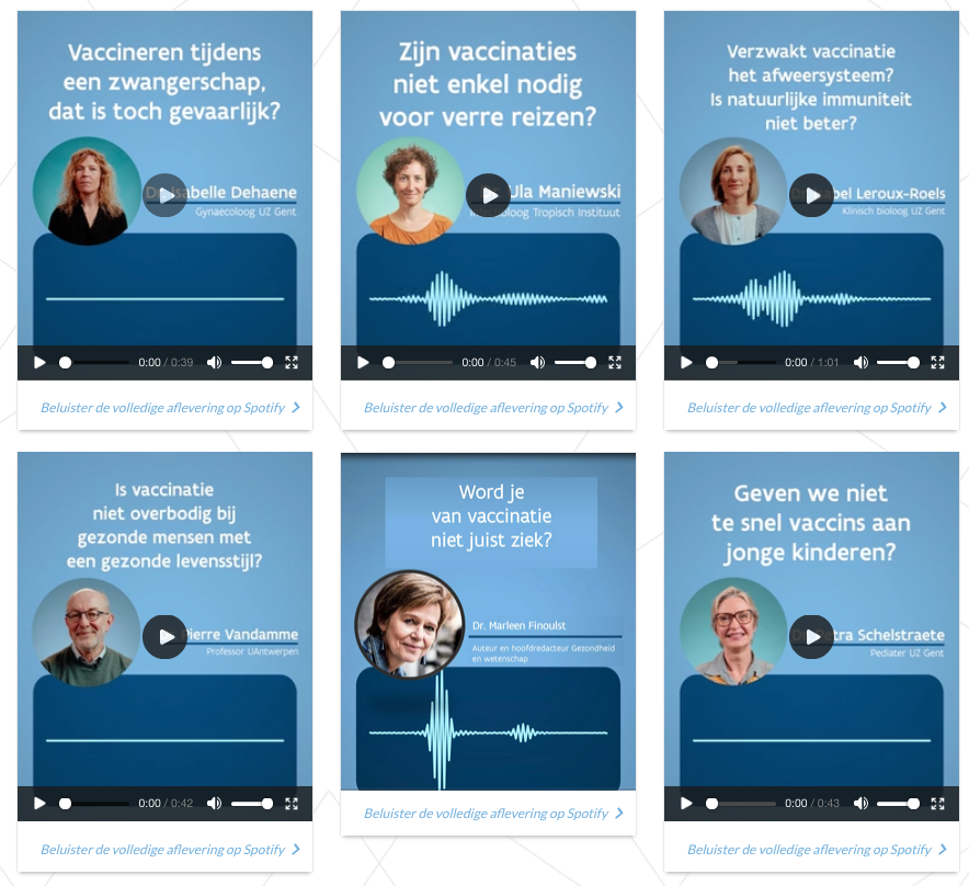 Podcast vaccinatie