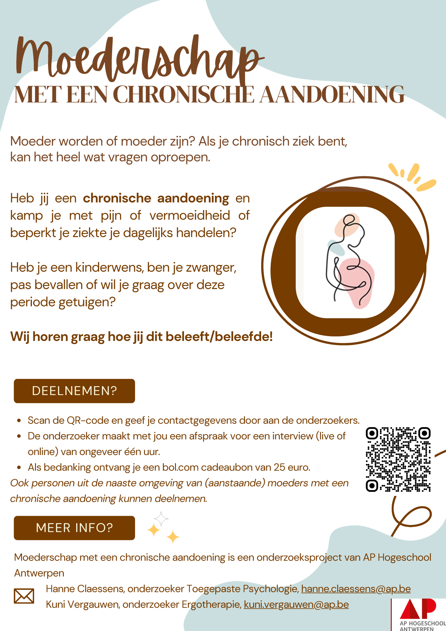 250214-Flyer onderzoeksproject Moederschap