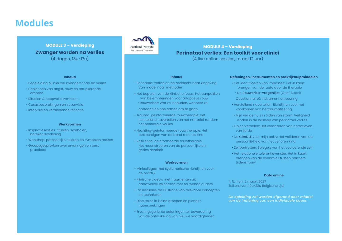 opleiding zwangerschapsverlies consulent